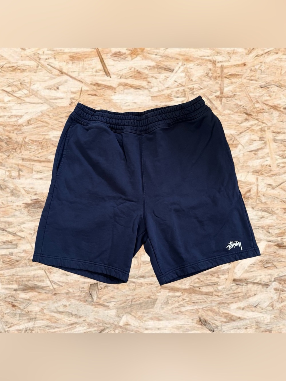 🖤NWT🖤 STUSSY Stock Logo Shorts Navy